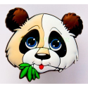 Dětská úchytka gumová panda