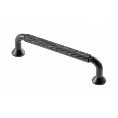 Hliníková úchytka UA-Struktura-128 černá